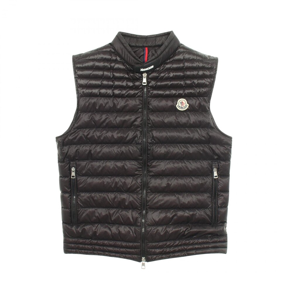 Moncler Gir Gil Down Vest Nylon Black #340249M58B